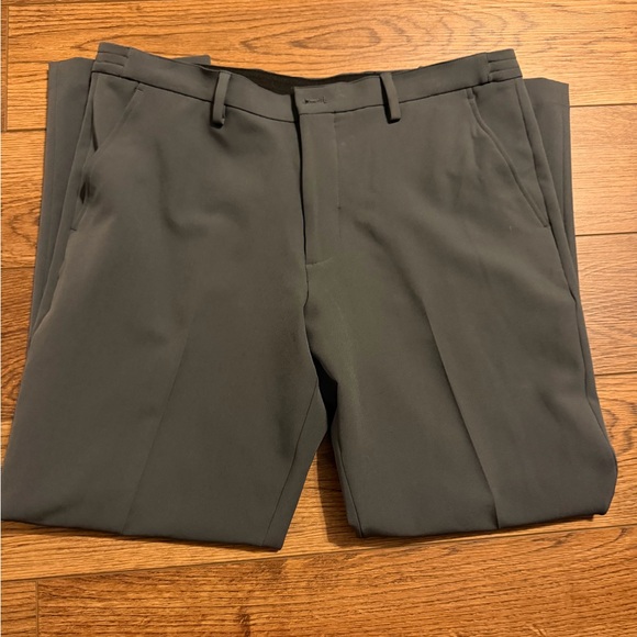 JF Ferrar Charcoal Gray slim Tailored Dress Pants - Picture 3 of 5